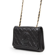 Chanel Black Quilted Shoulder Bag for the best price at Labellov secondhand luxury