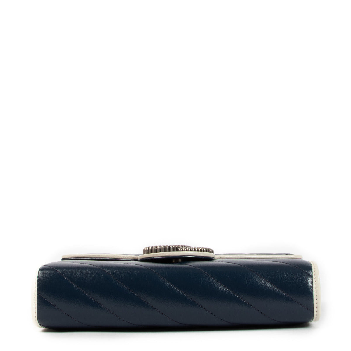 Gucci Blue GG Marmont Chain Bag