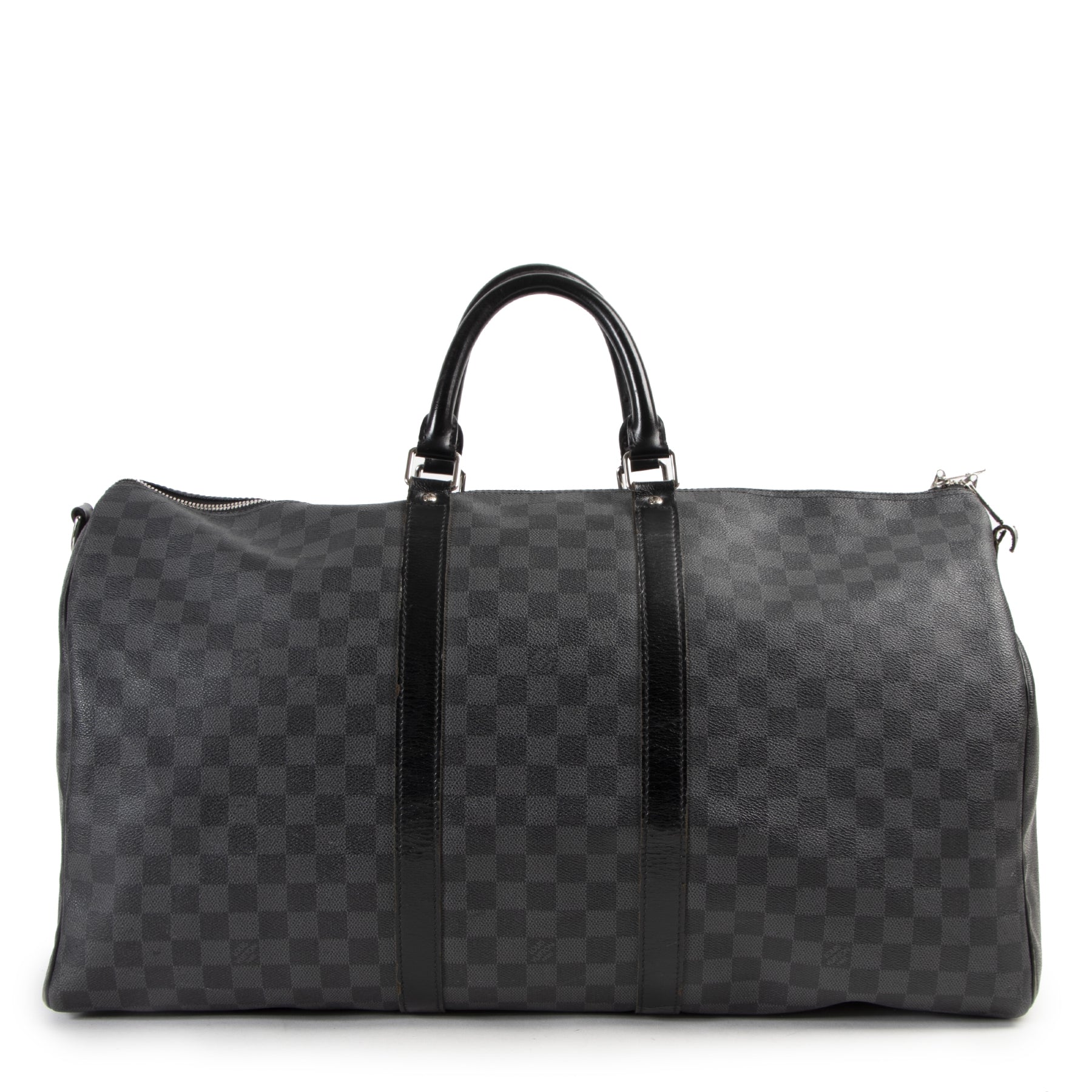 バッグ LOUIS VUITTON Louis Vuitton Damier Graphite Keepall Bandoulière 55 Travel Bag