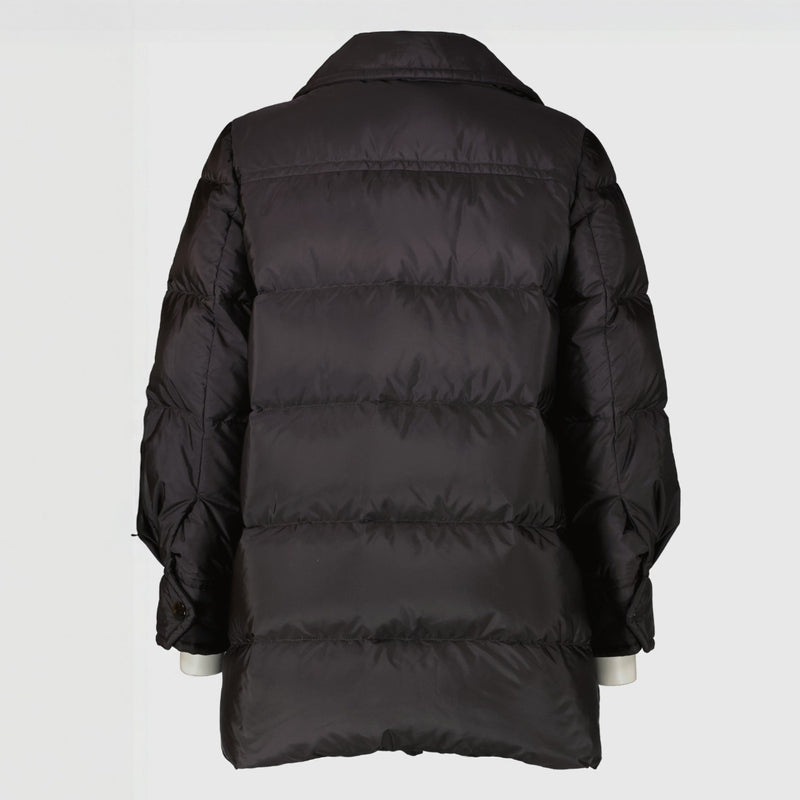 Prada 2016 Black Nylon Down Jacket - Size IT40
