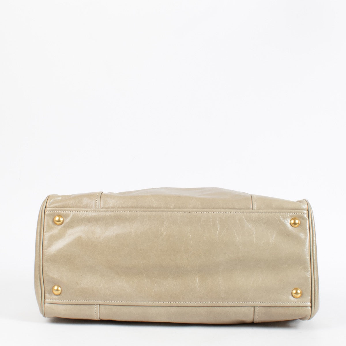 authentic preloved Prada Beige Shopper Bag on Labellov.com