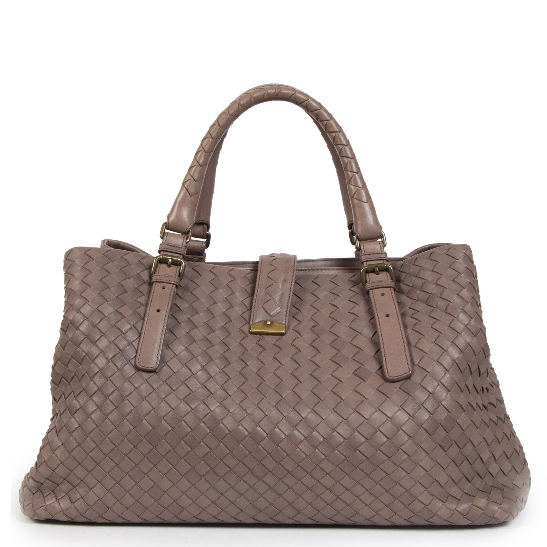 Are you looking for a Bottega Veneta Brown Intrecciato Roma Bag?
