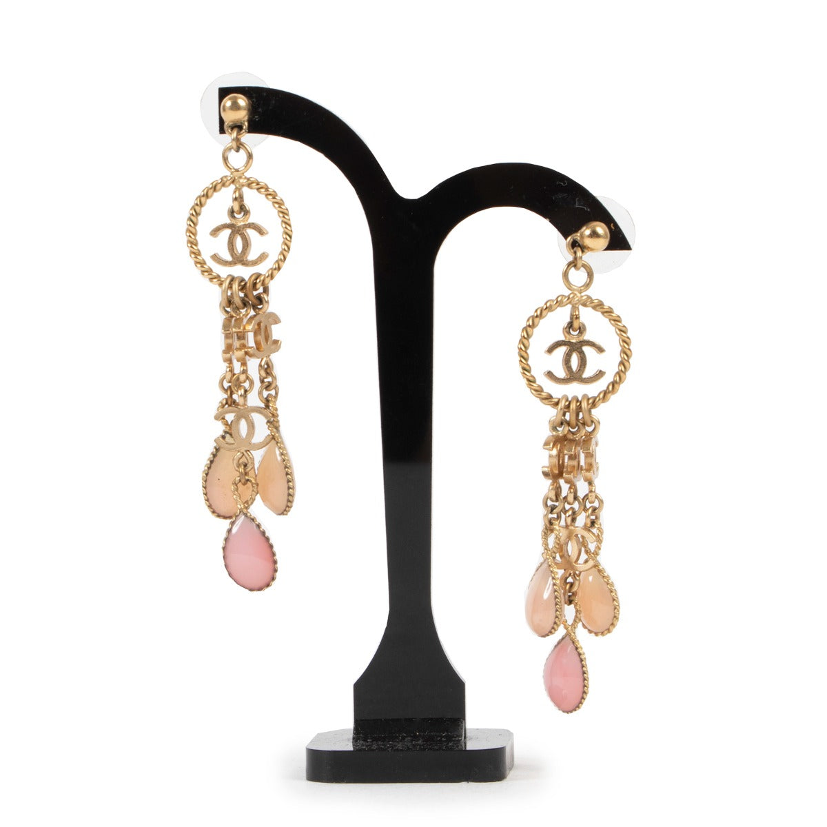 Chanel Gold Earrings at Labelllov