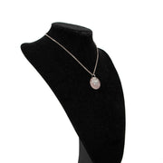 Get this Chanel Silver Pink Necklace at Labellov for a reasonable price and in good condition.