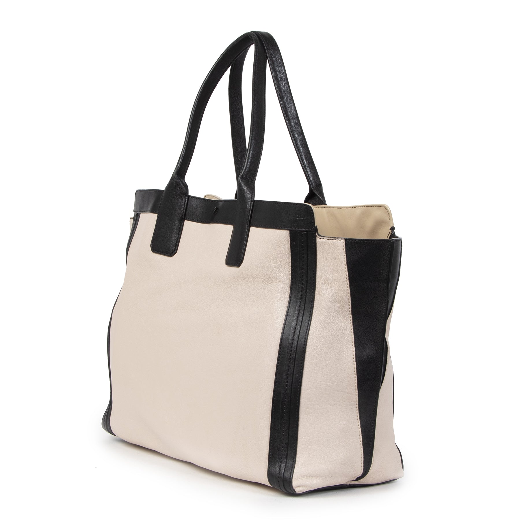 Chloé Alison East West Bicolor Shopping Tote – Labellov