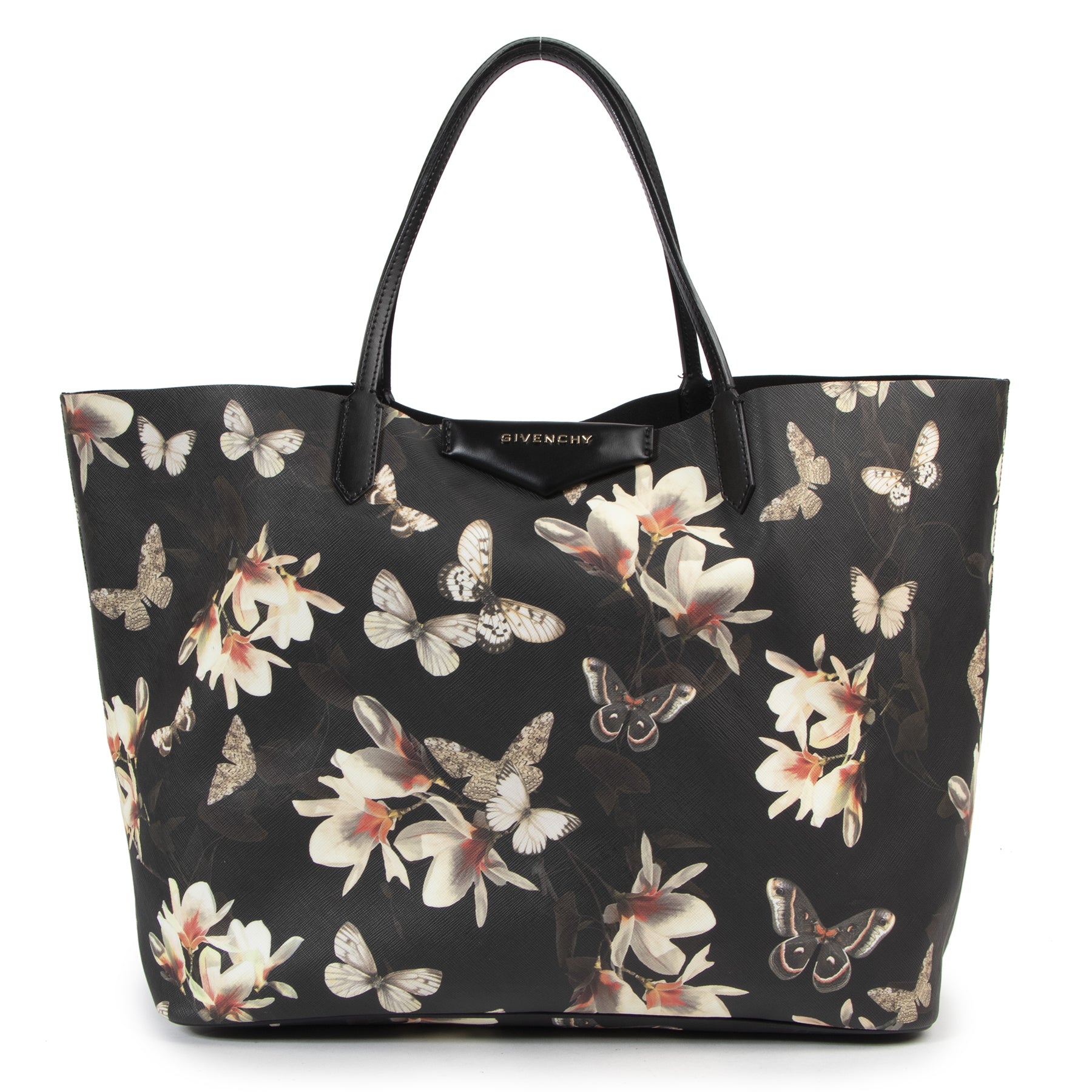 koop veilig online tegen de beste prijs Givenchy Magnolia Antigona Tote Bag