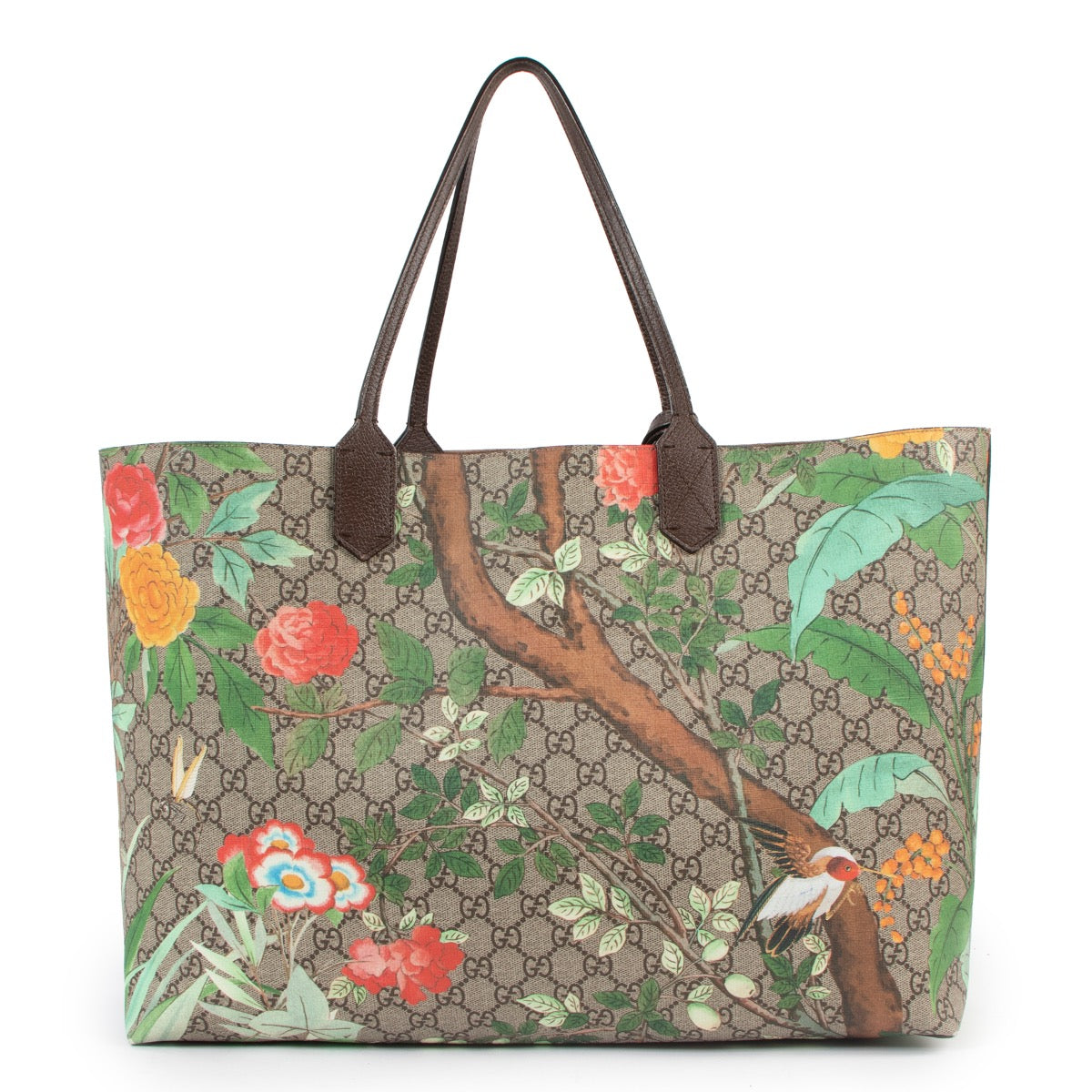 Shop 100% safely Gucci GG Supreme Tote Bags at www.labellov.com