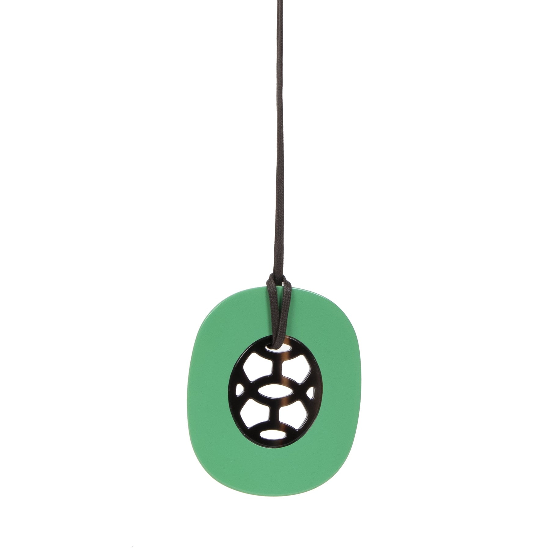 Authentic second-hand vintage Hermès Green Lift Pendant buy online webshop LabelLOV