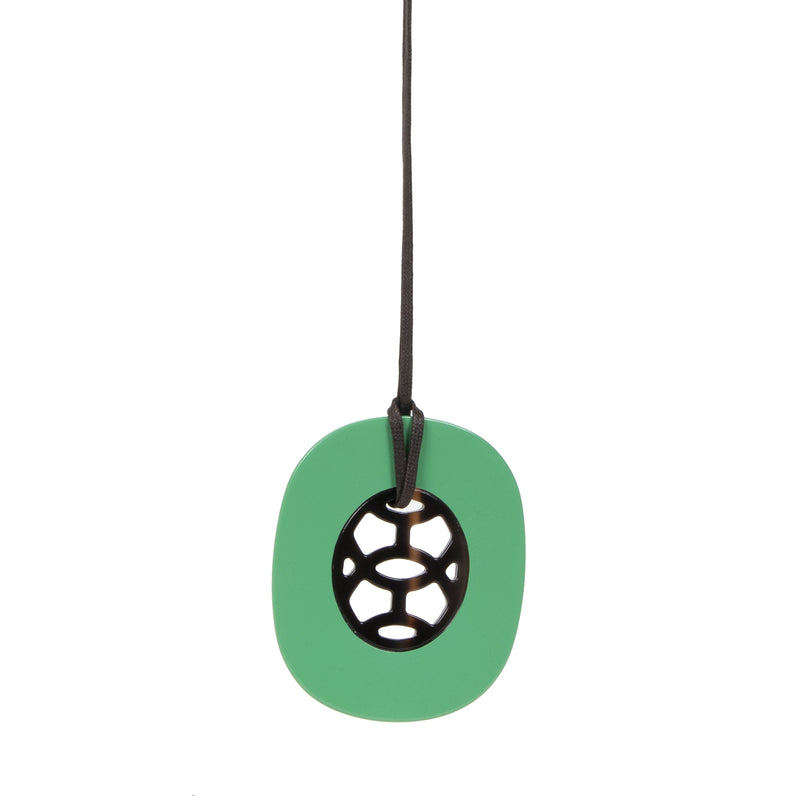 Authentic second-hand vintage Hermès Green Lift Pendant buy online webshop LabelLOV