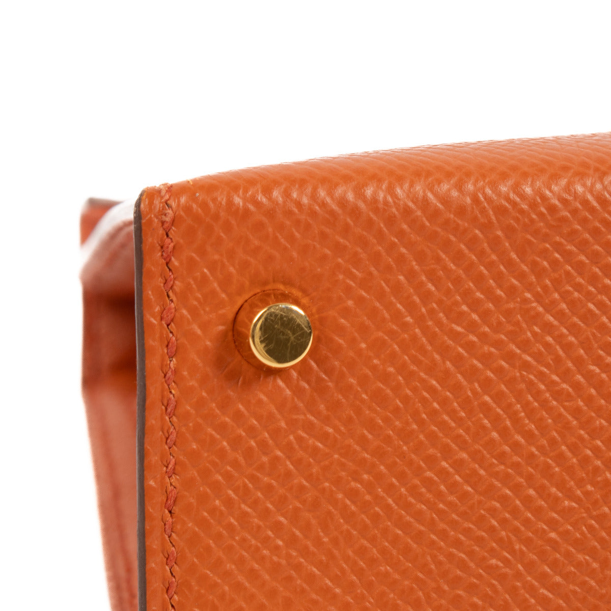 Hermès Kelly II Mini Veau Epsom Terre Battue GHW