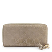 Gucci Monogram Embossed Zipper Wallet kopen en verkopen aan de beste prijs
