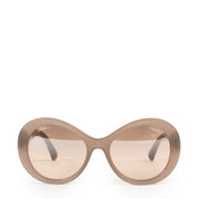 Buy and sell authentic designer accessories at Labellov for a reasonable price. Buy these Chanel Sunglasses Beige in good condition online or in store.