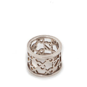 Buy an authentic second hand Hermès Passerelle Silver Ring Size 50 in very good condition at Labellov