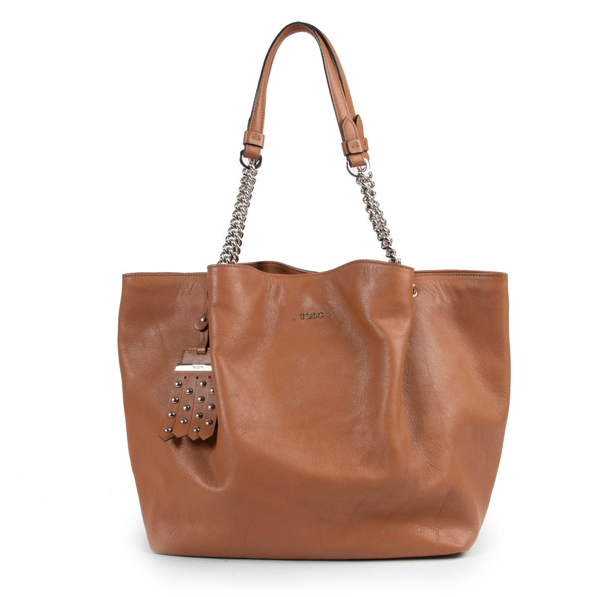 Buy and sell your authentic designer bag such as this Tod's Cognac Shoulder Bag only online at Labellov secondhand luxury in Antwerp.