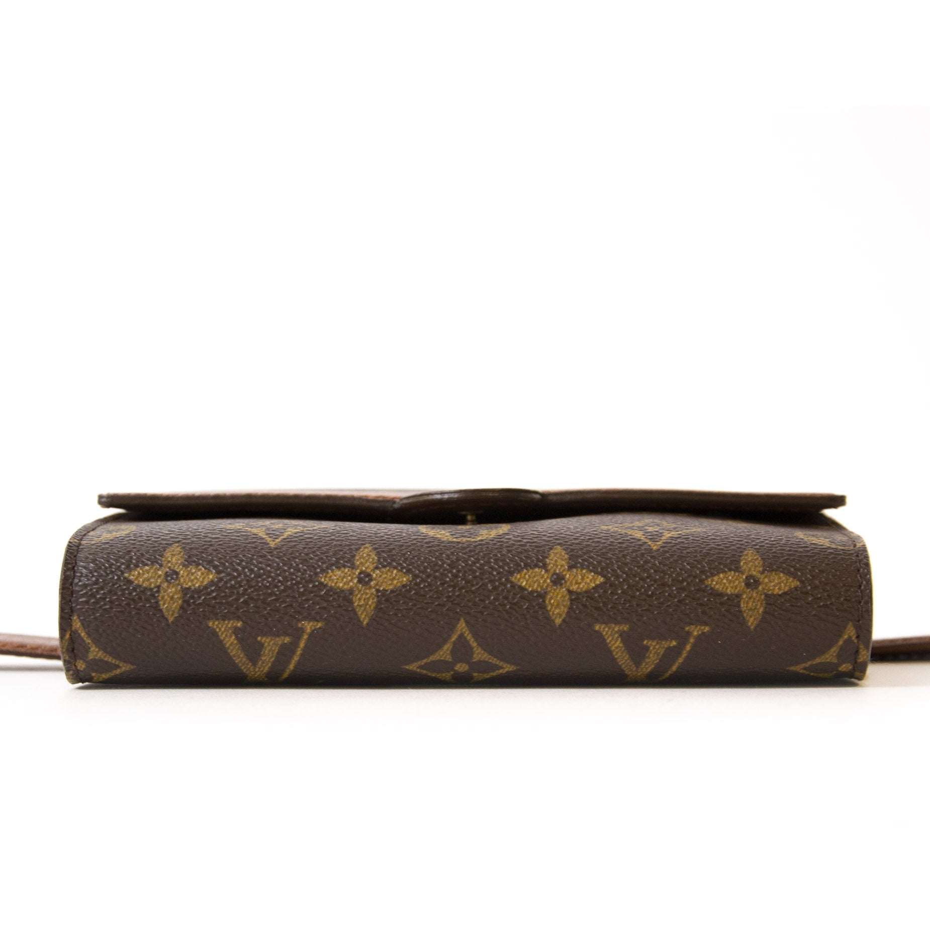 Authentieke Tweedehands Louis Vuitton Monogram Leather Belt Bag juiste prijs veilig online shoppen luxe merken webshop winkelen Antwerpen België mode fashion