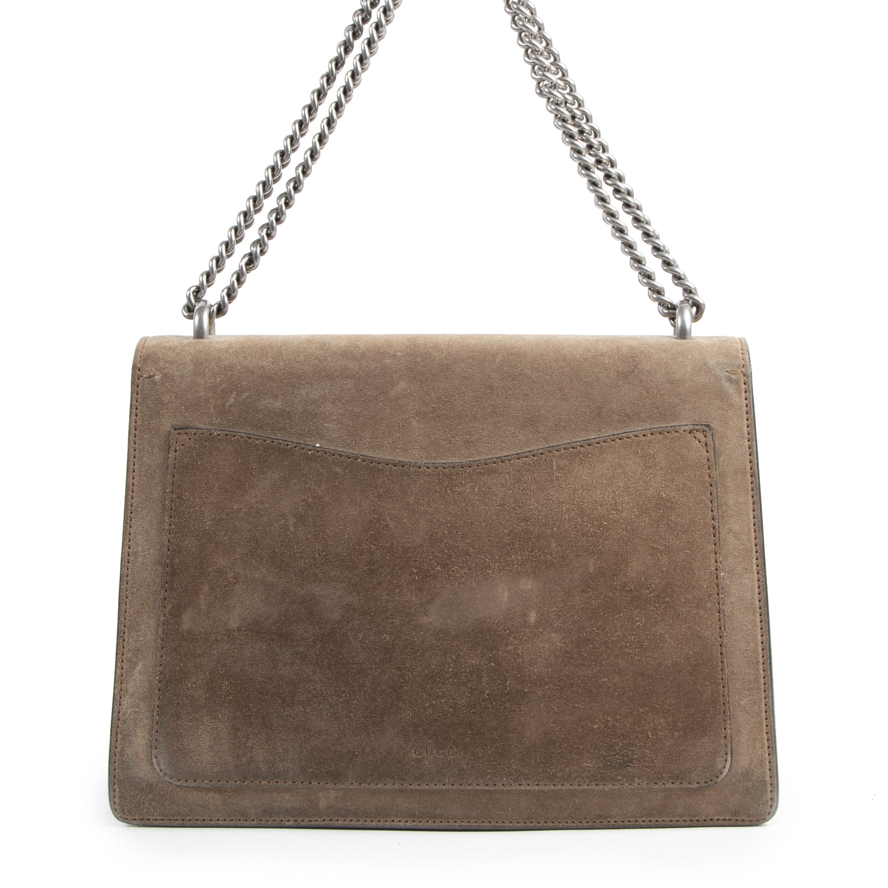 Gucci Suede Beige Dionysus for sale at Labellov secondhand luxury in Antwerp