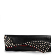 Christian Louboutin Black Pigalle Spikes Clutch