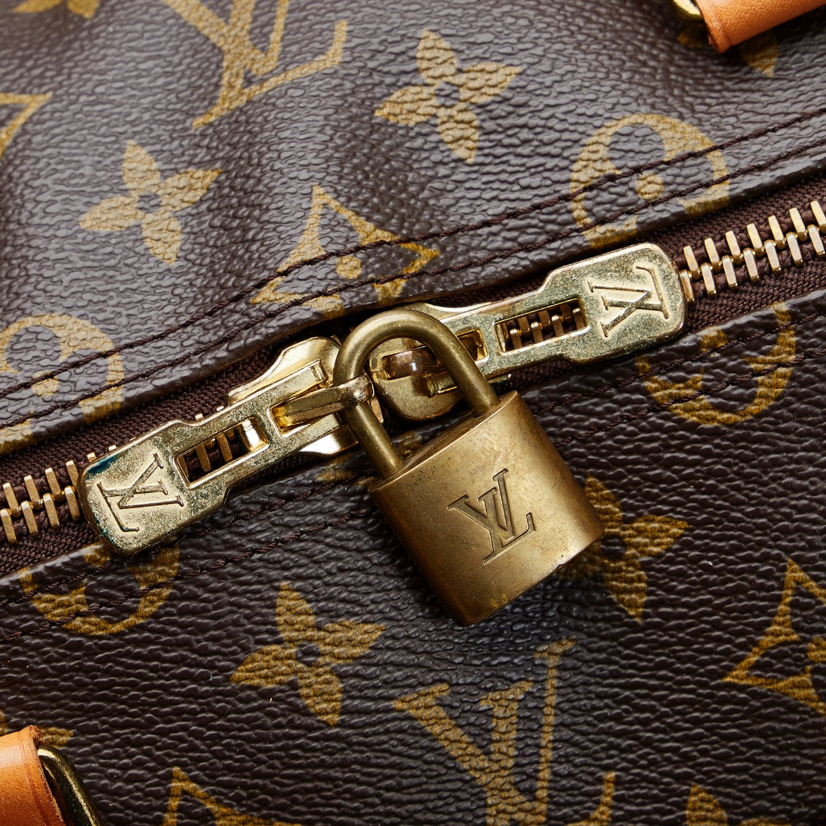 **nog niet online** Louis Vuitton Monogram Canvas Keepall 55 Travel Bag