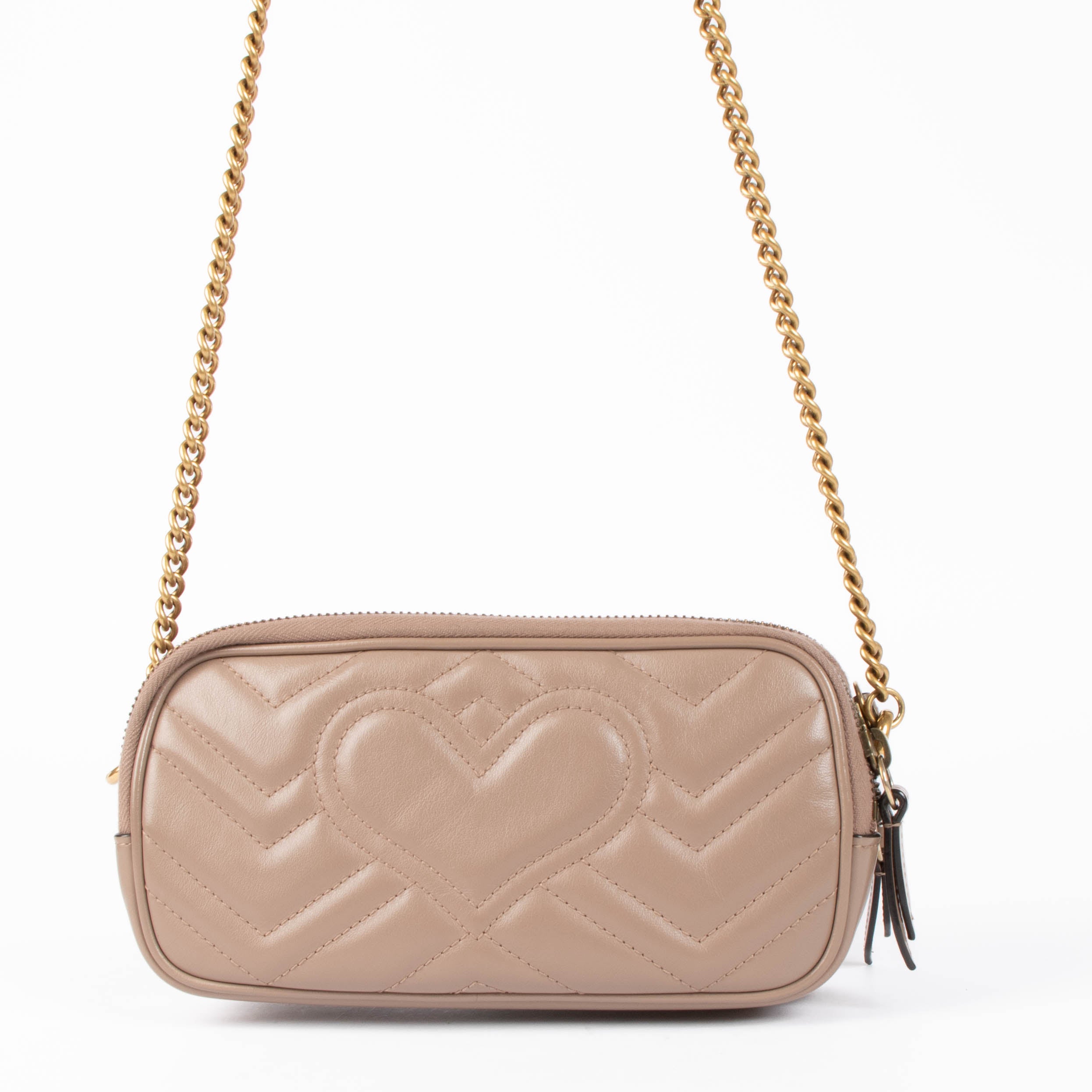 Gucci Beige GG Marmont Crossbody Bag – Labellov