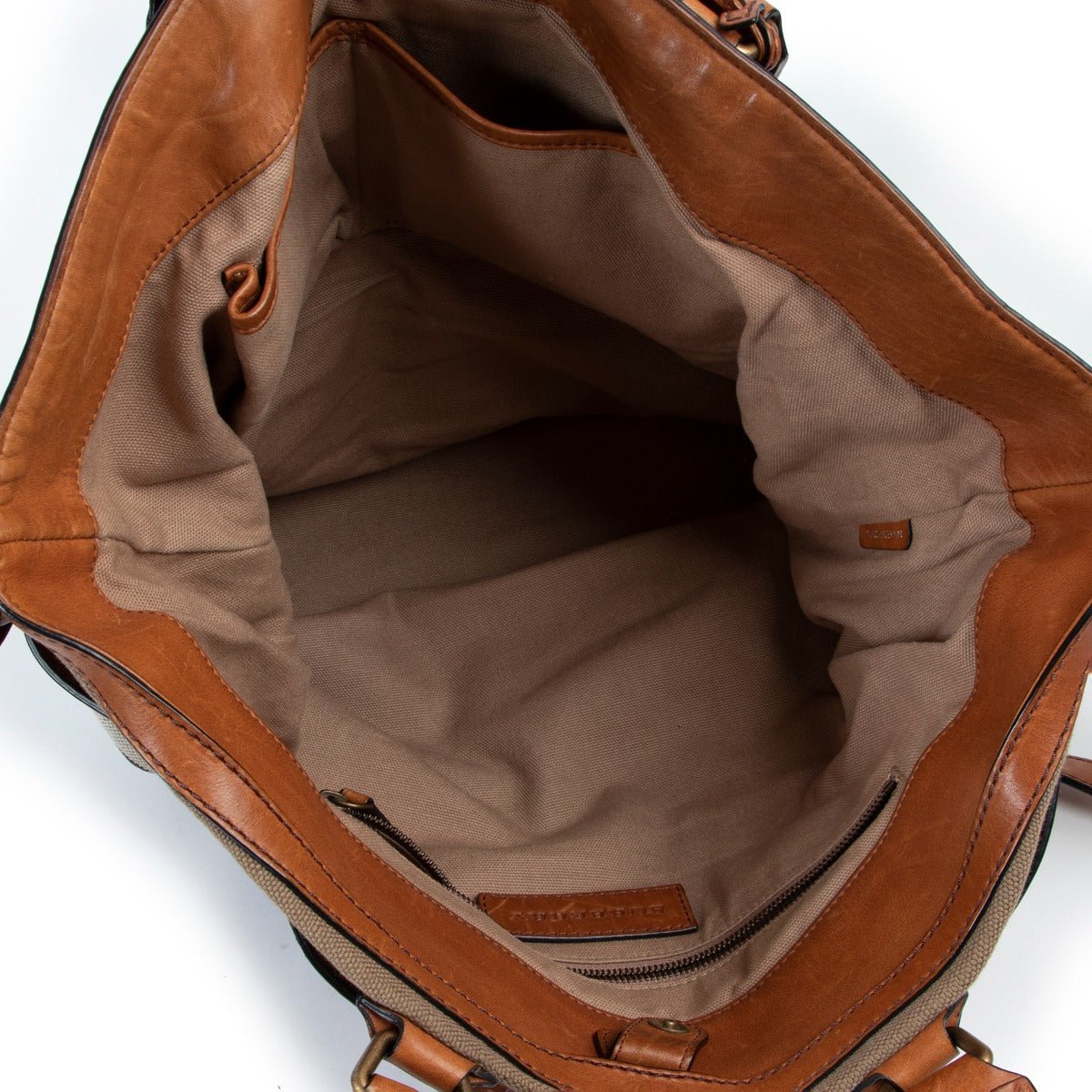 buy authentic vintage second hand Burberry Check Canvas Padlock Tote Bag at Labellov for the best price