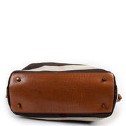 buy authentic vintage second hand Burberry Check Canvas Padlock Tote Bag at Labellov for the best price