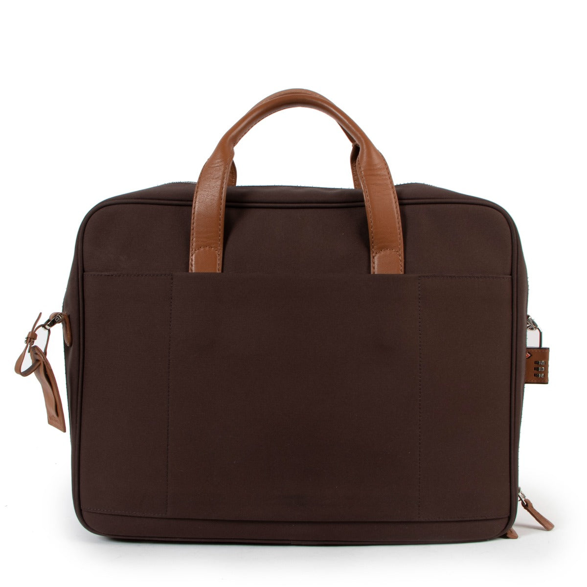 Attaché-case Delvaux Airess marron