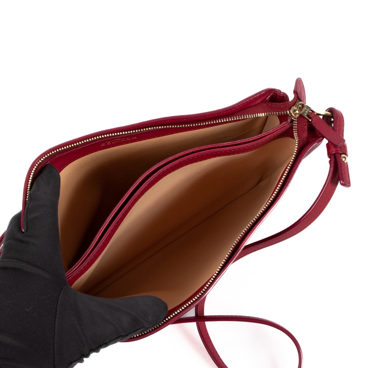 Delvaux Allure Trio PM Polo Berry