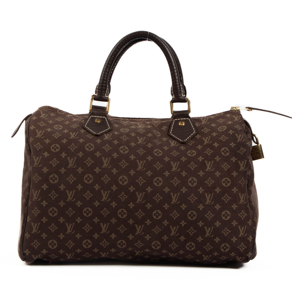 shop 100% authentic second hand Louis Vuitton Ebene Monogram Mini Lin Speedy 30 on Labellov.com