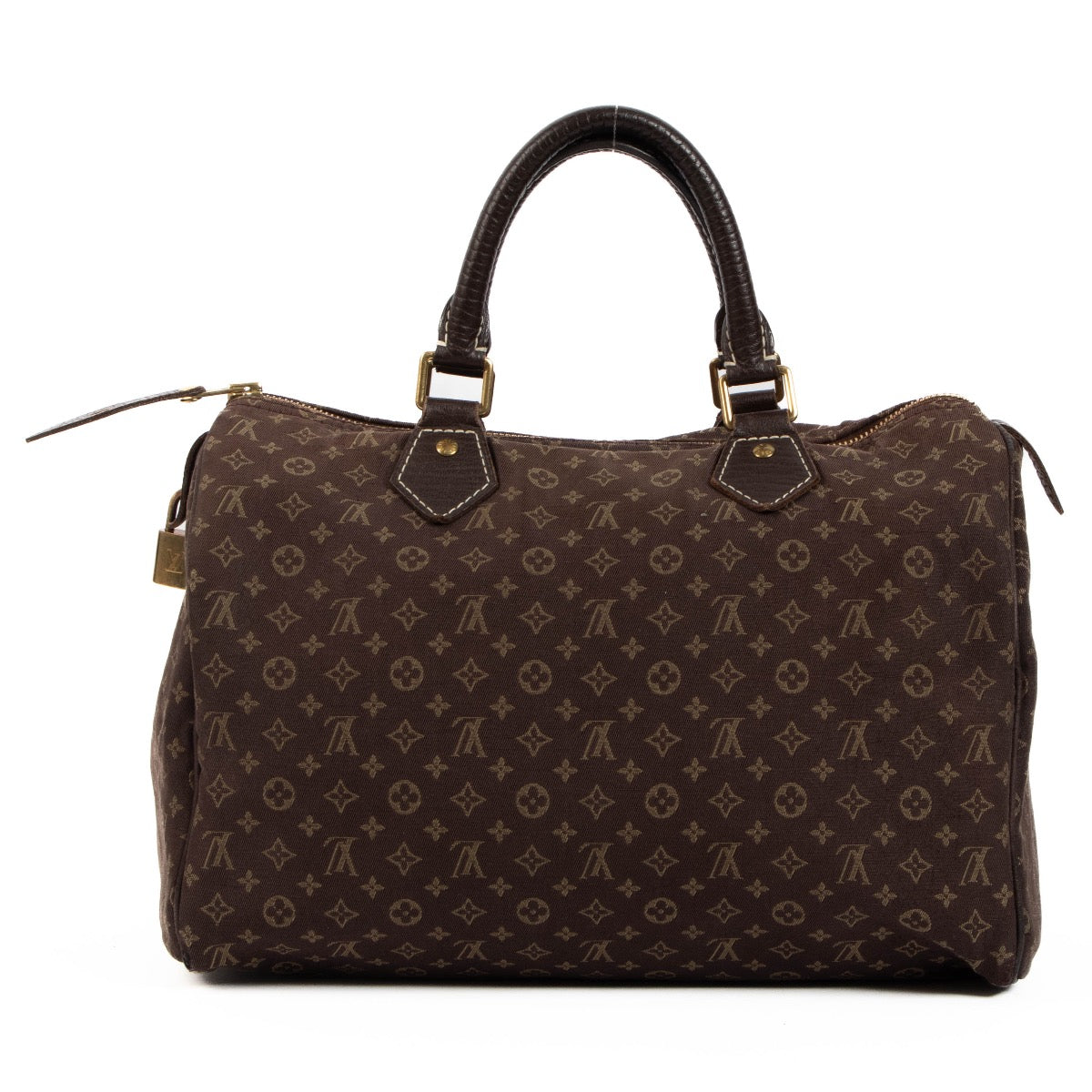 shop 100% authentic second hand Louis Vuitton Ebene Monogram Mini Lin Speedy 30 on Labellov.com