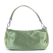 Prada Green Silk Mini Shoulder Bag