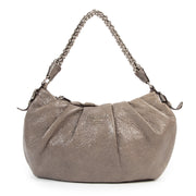 Prada Grey Shiny Chain Shoulder Bag for the best price at labellov secondhand luxury