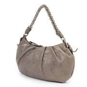 Prada Grey Shiny Chain Shoulder Bag for the best price at Labellov secondhand luxury