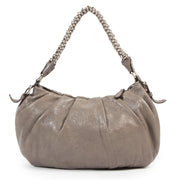 Prada Grey Shiny Chain Shoulder Bag te koop aan de beste prijs bij Labellov tweedehands luxe