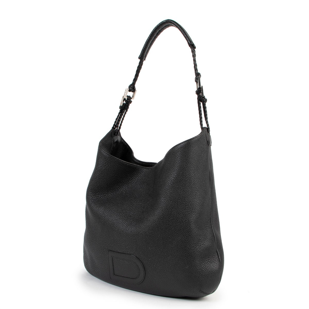 Black Leather bag by Delvaux on Labellov luxury site