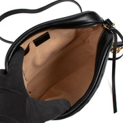 Shop safe online at Labellov in Antwerp this 100% authentic second hand Gucci Brown Matelassé Small Marmont Shoulder Bag