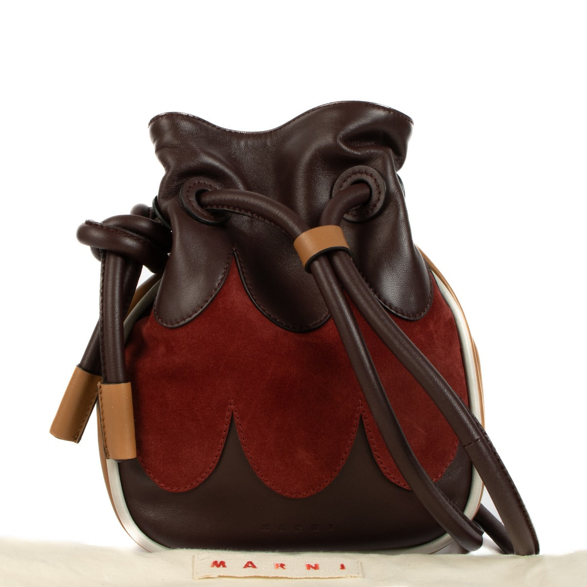 Shop 100% authentic second-hand Marni Multicolor Bucket Crossbody on Labellov.com