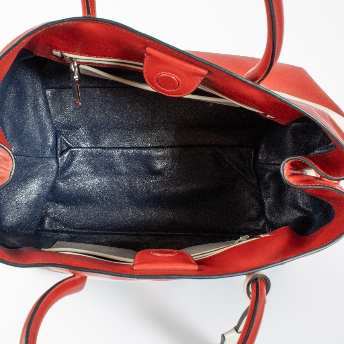 Sac fourre-tout Miu Miu en veau souple multicolore avec poche avant