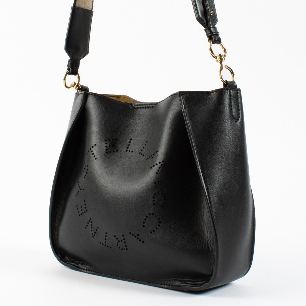Sac bandoulière noir Stella Logo de Stella McCartney