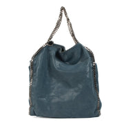 Buy real authentic Stella McCartney Blue Falabella Tote Bag safe online at Labellov.com or in Brussels, Knokke and Labellov