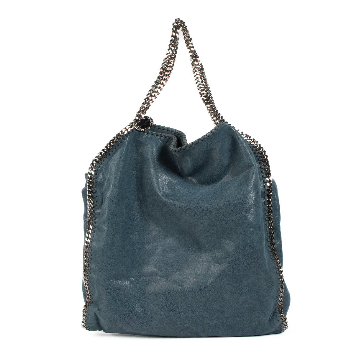 Buy real authentic Stella McCartney Blue Falabella Tote Bag safe online at Labellov.com or in Brussels, Knokke and Labellov