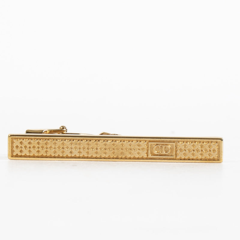 Authentic pre-loved Christian Dior Gold Vintage Tie Clip on Labellov.com
