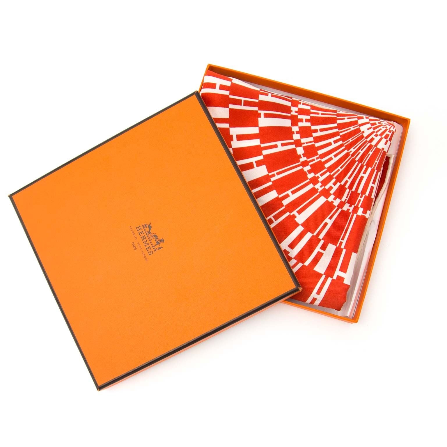 buy Hermes Carre 70 OP'H Vintage Silk at labellov