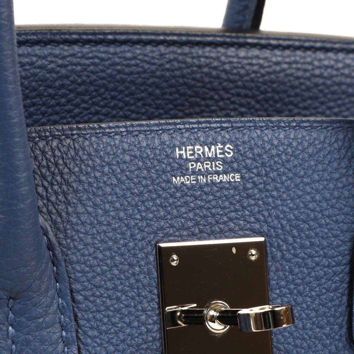 Buy safe online at labellov, this hermes birkin 30cm in blue brighton with palladium hardware. Buy and sell with labellov hermes birkin and kelly bags online