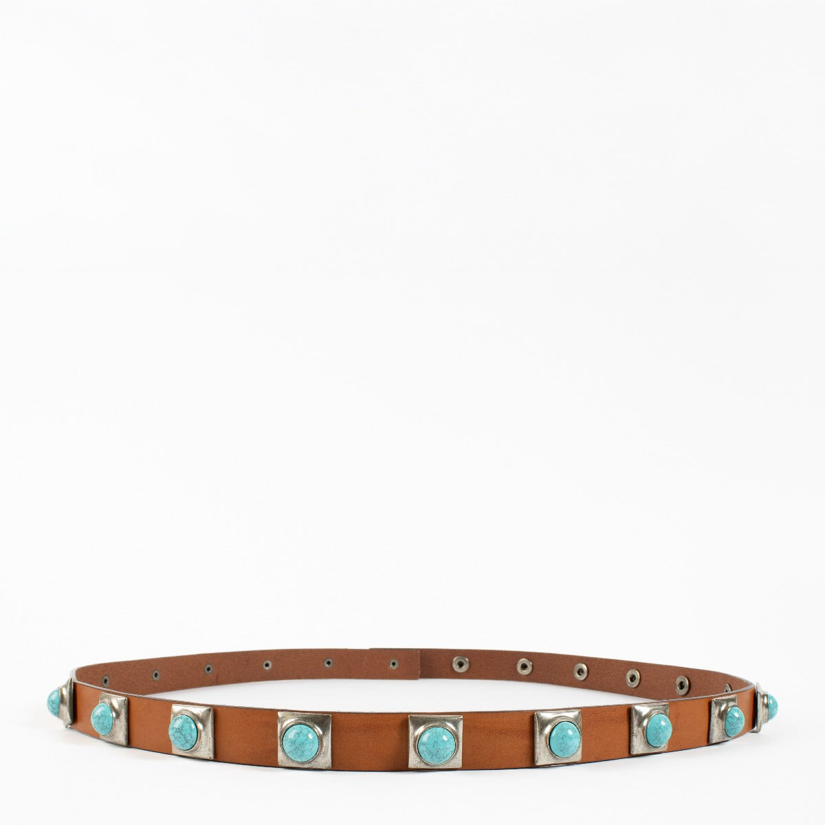Etro Crown Me Leather Belt - Size 95