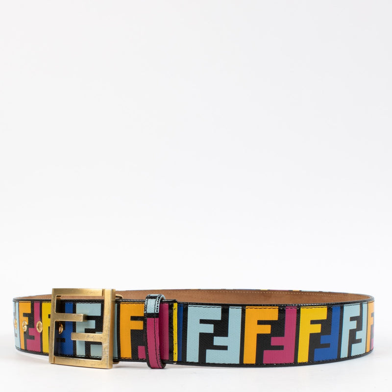 Shop 100% authentic secondhand Fendi Multicolor FF Belt - Size 95 on Labellov.com