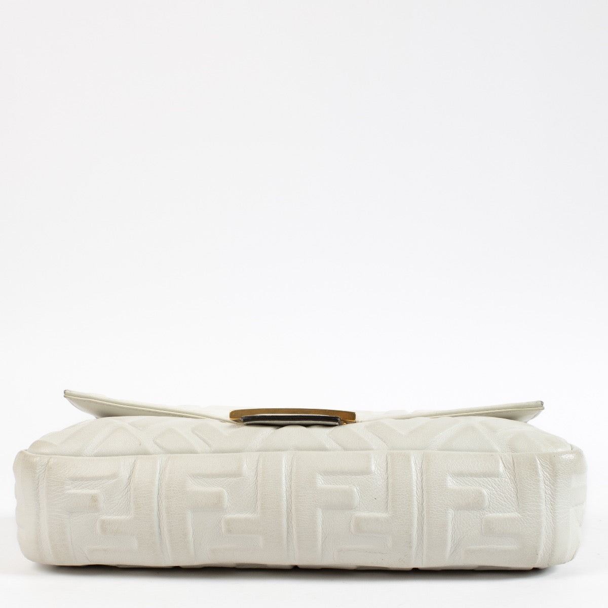 Shop 100% authentic secondhand Fendi White Baguette Top Handle Bag on Labellov.com