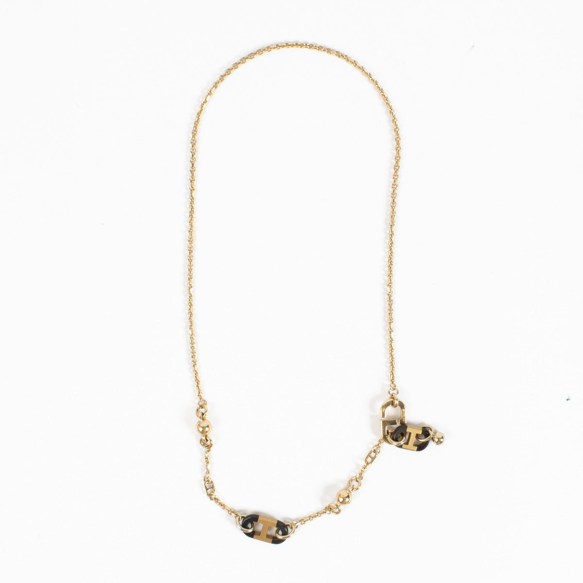 Shop Hermès Gold Sur Mer Necklace on Labellov.com