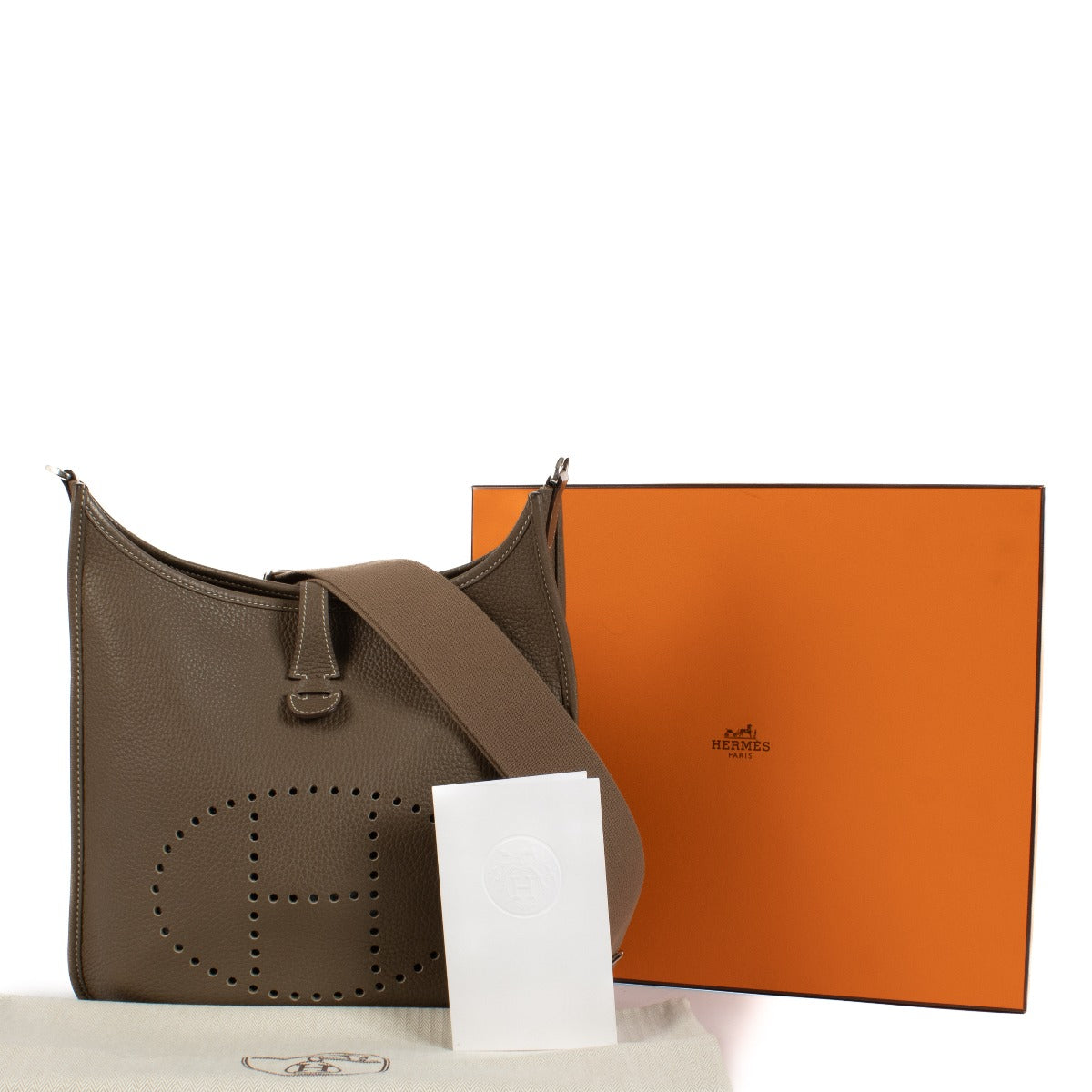 Hermès Evelyne III 29 Etoupe Taurillon Clemence PHW