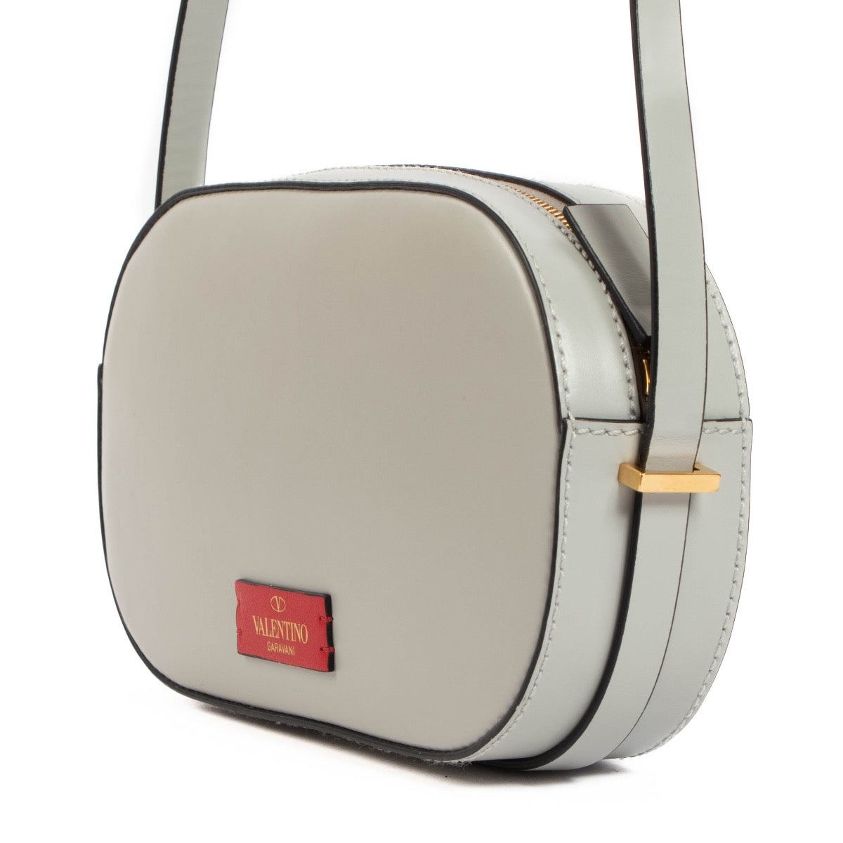 shop 100% authentic second hand Valentino Garavani Grey V Logo Stitch Bag on Labellov.com