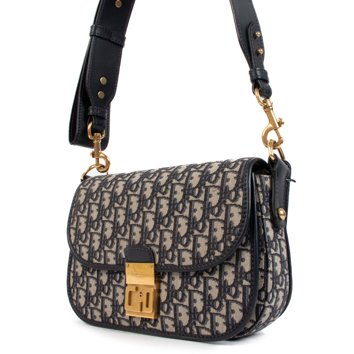 Shop 100% authentic Christian Dior Oblique Flap Crossbody Bag on Labellov.com.